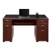 Realspace Magellan 59"W Manager's Computer Desk, Classic Cherry