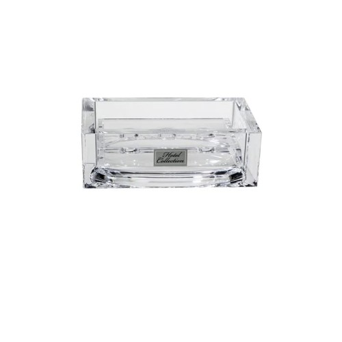 Clear Acrylic Hotel Collection Soap Dish
