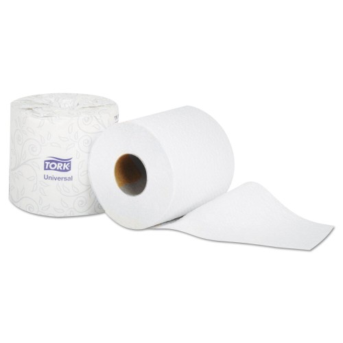 SCA Tissue North America Tork Universal Bath 2-Ply White 4 X 3.75 Sheet 500 Sheets/Roll 96/Carton TM1616S