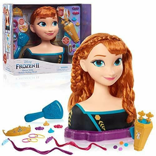 Disney Frozen 2 Queen Anna Deluxe Styling Head 32800