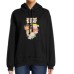 Rugrats Women's Faux Sherpa Knit Hoodie Top Black Size Large NEW