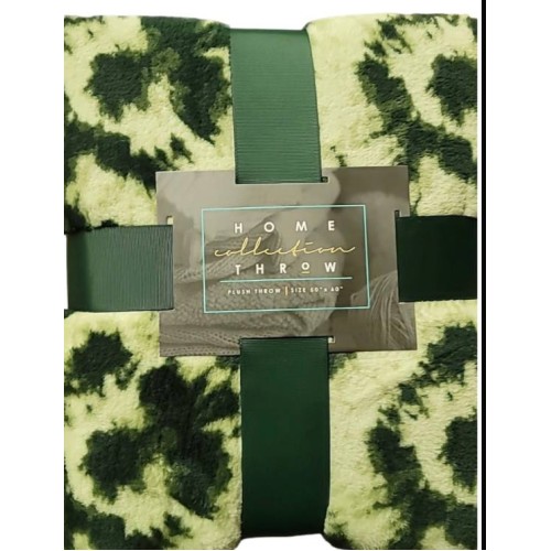 Home Collection Polyester Plush Throw Blanket