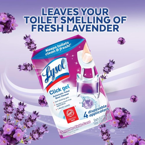 LYSOL Lysol Click Gel Lavender Automatic Toilet Bowl Cleaner