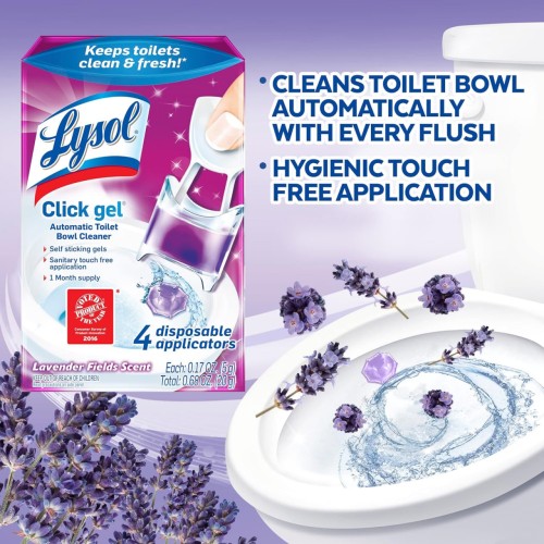 LYSOL Lysol Click Gel Lavender Automatic Toilet Bowl Cleaner