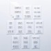 New Squared Away Pantry Labels 36 Assorted Clear Labels For Food