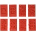 Life of the Party 8-Pack Embossing Soap Stamps, Rectangle