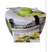 Farberware Professional Plastic 2.4 lb Salad Spinner Green with White Lid