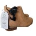 Guess Ankle Boot Women's US 9M Brown Suede Side Zipper Almond Toe Tammie Heels