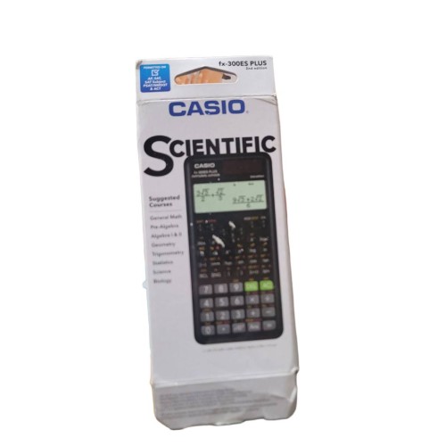 Casio FX-300ES Plus 2nd Edition Scientific Calculator, 16-Digit LCD, Black