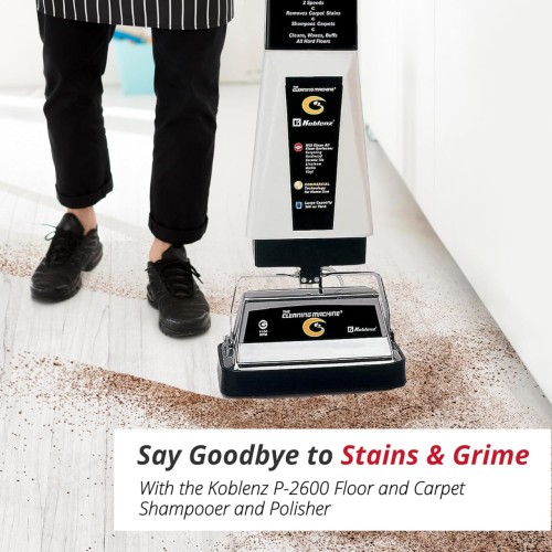 Koblenz P-2600 Commercial Floor and Carpet Shampoo/Polisher.