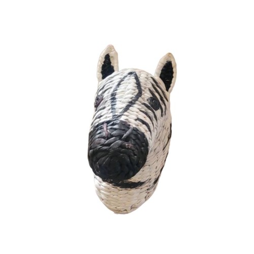 Marmalade™ Zebra Head Wall Decor in Black/White