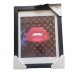 louis vuitton lip framed wall art