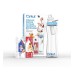 Cirkul Plastic Water Bottle Starter Kit with Blue Lid 22Oz & 2 Flavor Cartridges