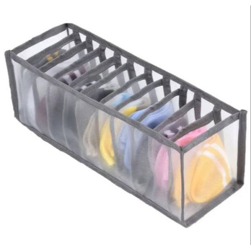 11 Grids Compartment Storage Box Closet Clothes Drawer Separation Box Stacking Drawer Divider Can Washed Organizer