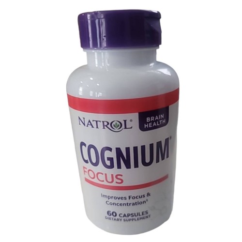 Natrol Cognium Tablets, Brain Health, Keeps Memory Strong, 1 Clinically Studied, Shown to Improve Memory and Recall, Safe and Stimulant Free, 100mg, 60 Count