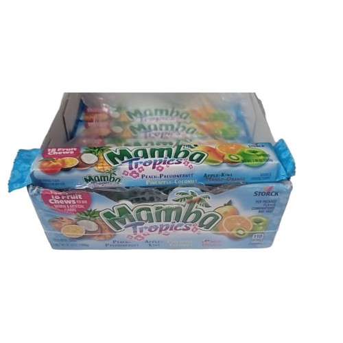 Mamba Tropics Fruit Chews 2.80 OZ (Pack of 12)