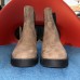 Old Navy Chunky Chelsea Taupe Ankle Boots Women’s Winter Fashion Size 8