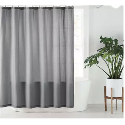 Nestwell™ Solid Hemp Shower Curtain72” L x 72” W