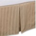 Wamsutta 500-Thread-Count PimaCott Damask Twin Bed Skirt in Taupe