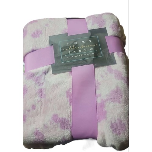 Home Collection Throw Pink