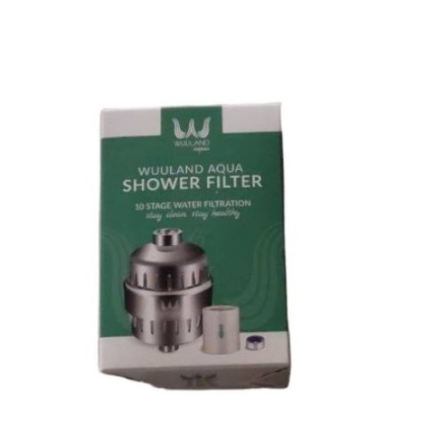 Wuuland High Output 10-Stage Shower Filter - Water Filter - Reduces Dry Itchy Skin