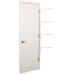 Hinge It Clutterbuster 4 Bar Hanging Valet Behind the Door Clothing Towel Rack