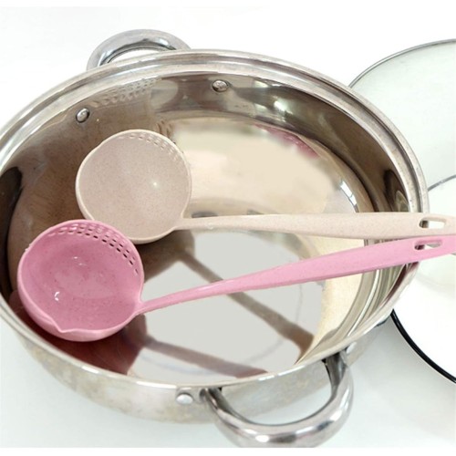 Spoon  Kitchen Ladles Slotted Spoons Long Handle Colander Skimmer Hot Pot Soup Spoon Multifunctional Kitchen Utensil Strainer Strainer Spoon