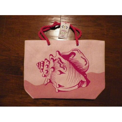 New with Tags! Paradise Bags Beach Tote Sea Shell (Pink)