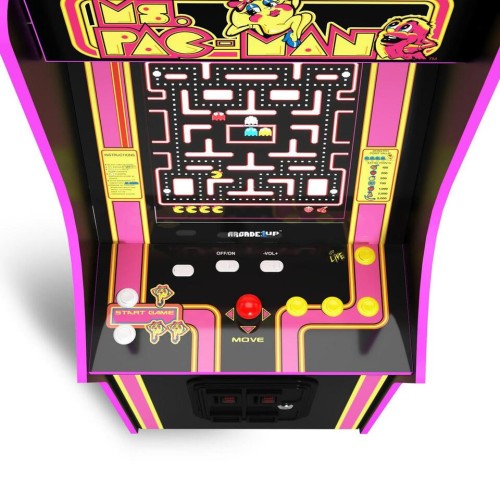 Ms. Pac-Man Arcade Game Machine Cabinet With 14 Games Classic Gameroom Machines