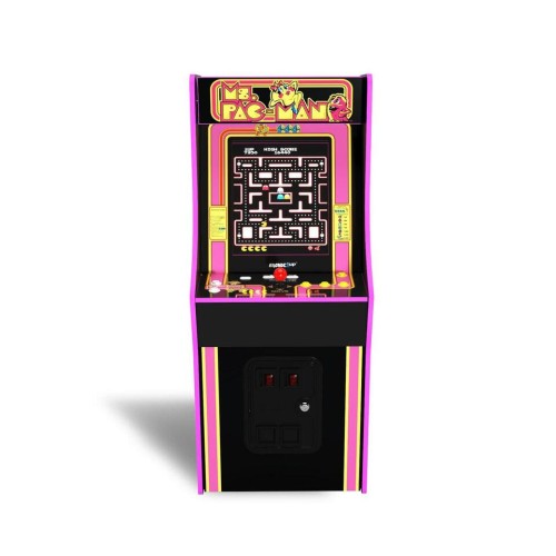 Ms. Pac-Man Arcade Game Machine Cabinet With 14 Games Classic Gameroom Machines