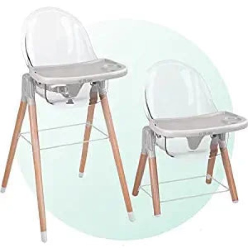 Children of Design 6-in-1 Deluxe High Chair with Seat Cushion