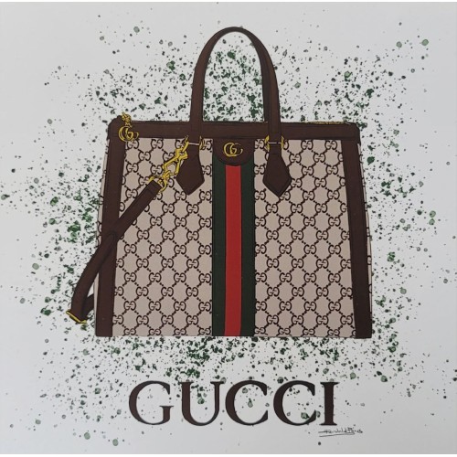 Gucci Bag Framed Wall Art Decor Print