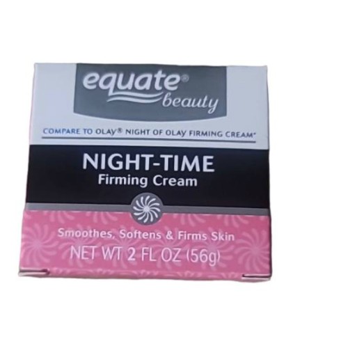 Equate Firming Night Cream Face Moisturizer, 2 Oz