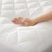 Amazon Basics Hypoallergenic Quilted Mattress Topper Pad, 18 Inches Deep, Queen