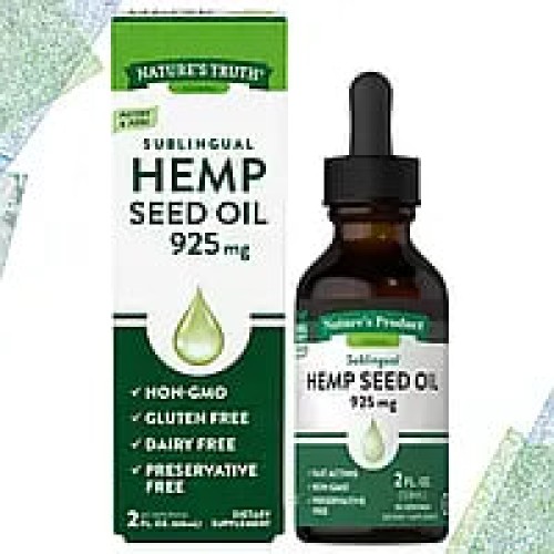 Nature's Truth Hemp Seed Oil 925mg