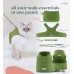 Cat Harness, Collar & Leash Set - Escape Proof Adjustable Choke Free Velcro Harness Vest for Walking Cats & Kittens (Matcha Green, Medium)