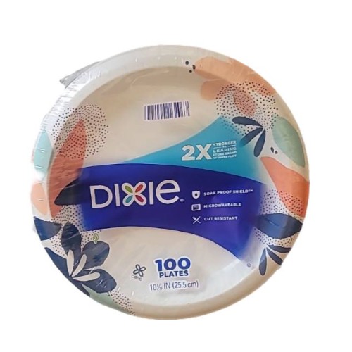 Dixie Everyday Paper Dinner Plates, 10