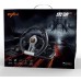 PXN V3 Pro Gaming Steering Wheel with Pedals - 180° Racing Wheel with Vibration Feedbac