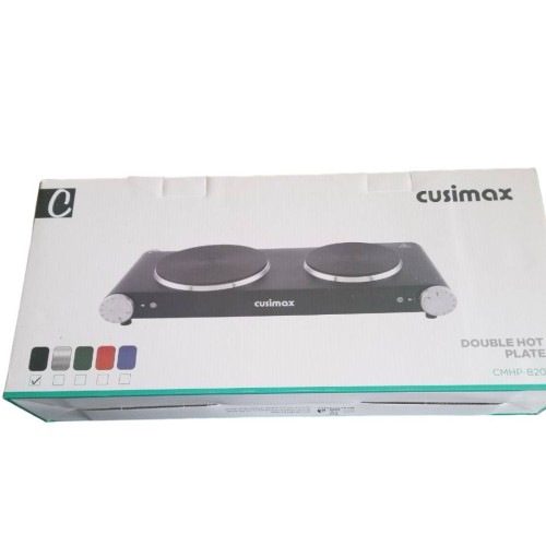 CUSIMAX CMHP-B201 1800W Double Cast Iron Hot Plate Burner Electric Cooktop