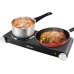 CUSIMAX CMHP-B201 1800W Double Cast Iron Hot Plate Burner Electric Cooktop