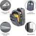 Rolling Backpack,Travel Laptop Backpacks with Wheels Men 17 inch Water Resistant Rolling Laptop Lag Women Carry on Bag Airline Approved Trolley Roller Backpack Suitcase for Travel Women,Grey