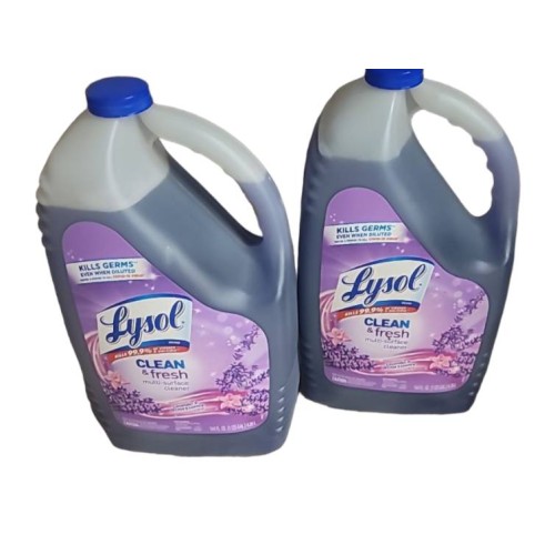 Lysol 144 Oz. Lavender Orchid Clean & Fresh Pourable Multi-Surface Cleaner