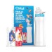 Cirkul 22 oz Plastic Water Bottle Starter Kit with Blue Lid and 2 Flavor Cartridges