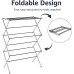 Amazon Basics Foldable Laundry Rack Air Drying Fold Clothes 41.8