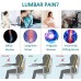 Lumbar Support Pillow for Office Chair Back Support Pillow for Car, Computer, Gaming Chair, Recliner Memory Foam Back Cushion for Pain Relief Improve Posture, Mesh Cover Double Adjustable Straps