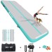 AKSPORT Air Mat Tumble Track 10ft 13ft 16ft 20ft Inflatable Gymnastics Mat Air Tumbling Mat with Air Pump for Home Use/Tumble/Gym/Training/Cheerleading/Yoga