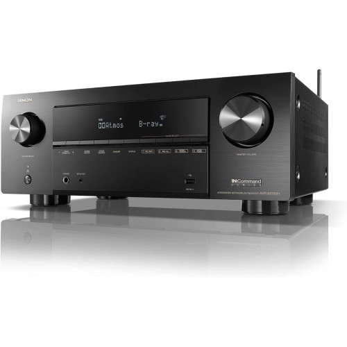 Denon AVR-X2700H 8K Ultra HD 7.2 Channel (95 Watt X 7) AV Receiver 2020 Model - Built for Gaming, Music Streaming, 3D Audio & Video, Alexa + HEOS (Discontinued by Manufacturer)