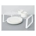 Simply Essential Cabinet Shelf in Bright White- Set Of 2 10”x 12.5x 5.6