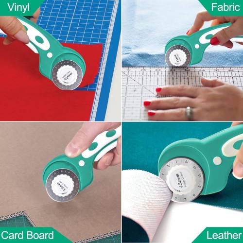 45 mm Rotary Cutter with 3 replacement blades