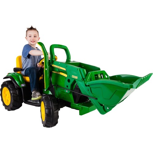 Peg Perego John Deere Front Loader - Green